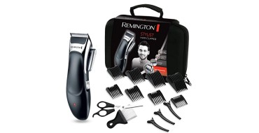 Amazon: Coffret tondeuse cheveux Remington HC363C avec 8 sabots à 29,99€