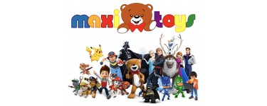 Maxi Toys: 15% de réduction sur tous les jouets