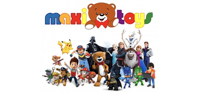 Maxi Toys: 15% de réduction sur tous les jouets