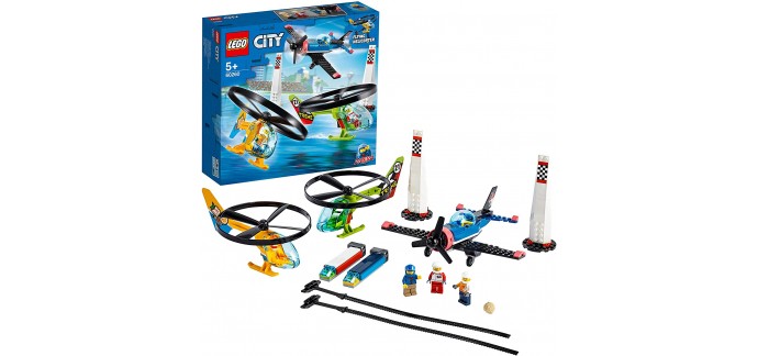 Amazon: Kit de LEGO 60260 City Aéroport à 22,50€