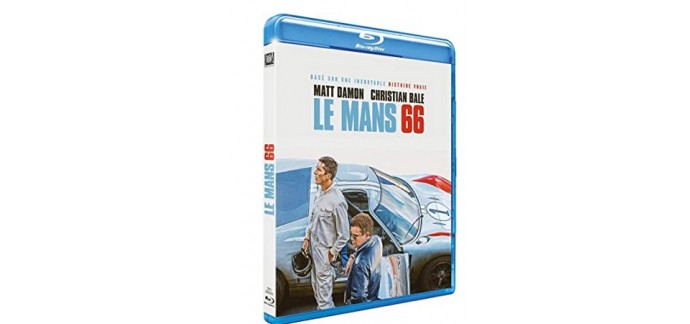 Amazon: Blu-Ray Le Mans 66 à 9€