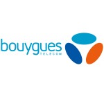 Bouygues Telecom: Forfait mobile Appels, SMS/MMS illimités + 100Go en 5G à 11,99€/mois sans engagement