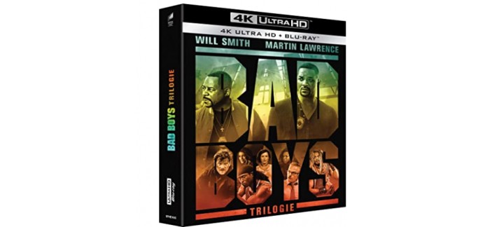 Amazon: Bad Boys - La Trilogie 4K Ultra Hd + Blu-Ray à 18,68€