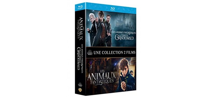 Amazon: Coffret Blu-Ray Les Animaux fantastiques : Les Crimes de Grindelwald à 8,50€