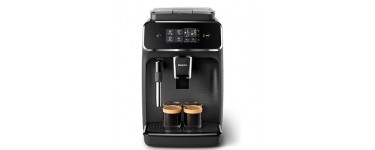 Amazon: Machine Espresso automatique Philips EP2220/10 Séries 2200 Mousseur à Lait Noir Mat à 259,99€