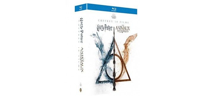 Amazon: L’intégrale du Monde des sorciers : Harry Potter & Animaux fantastiques Blu-Ray à 45,99€