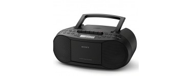 Amazon: Lecteur CD/MP3, Radio Sony CFD-S70B à 82,49€