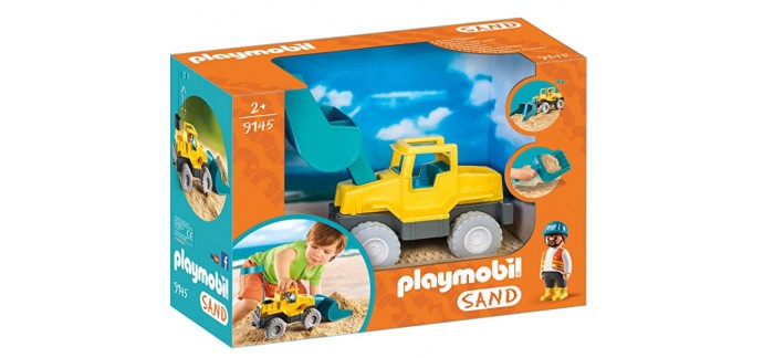 Amazon: Playmobil Chargeur avec Pelle à 17,99€