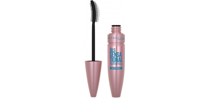 Amazon: Mascara Volume Waterproof Maybelline New York - 5,94€ au lieu de 9,90€