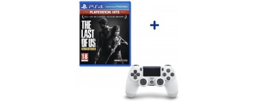 Cdiscount: The Last of Us Remastered sur PS4 + Manette PS4 DualShock 4 Blanche V2 à 44,99€