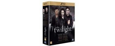 Amazon: Coffret Blu-Ray Twilight, La Saga - l'Intégrale à 13,09€