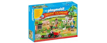 Amazon: Playmobil Calendrier de l'Avent "Animaux de la Ferme" à 17,99€