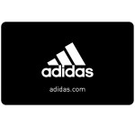 Adidas: 1 carte cadeau bonus de 10€ offerte pour l'achat d'une carte cadeau de 50€
