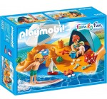 Amazon: Playmobil Famille de Vacanciers et Tente à 15,04€