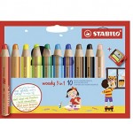 Amazon: Crayon de coloriage STABILO woody 3en1 à 13,09€
