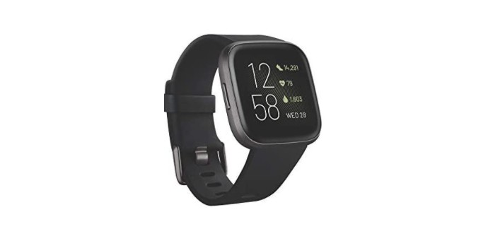 Amazon: Fitbit Versa 2 Montre Connectée Forme et Bien-Être avec Contrôle Vocal à 159,99€