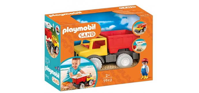 Amazon: Playmobil Camion Tombereau avec Seau à 16,58€