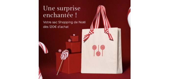Clarins: 1 sac shopping de Noël offert dès 120€ d’achat