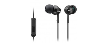 Amazon: Ecouteurs Intra-auriculaires avec Microphone Sony MDR-EX110APB à 12,95€