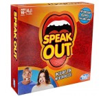 Amazon: Jeu de société Hasbro Speak Out avec 10 embouts à 10,28€