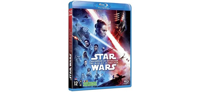 Amazon: Star Wars 9 : L'Ascension de Skywalker en Blu-Ray à 13,49€