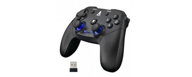 Amazon: Manette Gaming PC & PS3 sans fil avec Vibrations Intégrées The G-LAB K-Pad Thorium à 16,99€