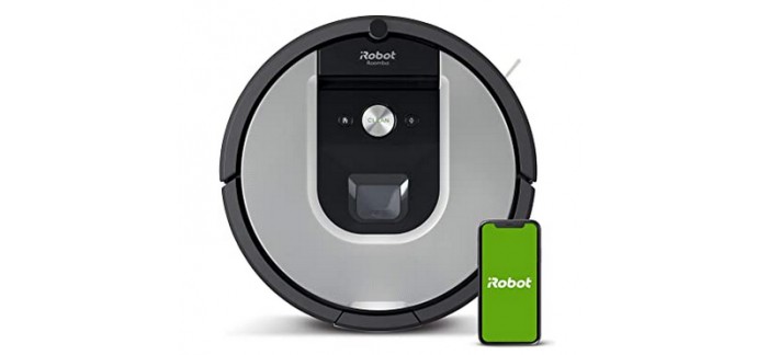 Amazon: Aspirateur robot connecté WiFi avec forte puissance d'aspiration iRobot Roomba 971 à 369€