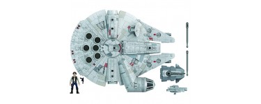 Amazon: Jouet Star Wars Vaisseau Deluxe Faucon Millenium et figurine Han Solo à 28,92€