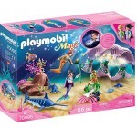 Amazon: Playmobil Coquillage Lumineux avec Sirènes 70095 à 26,90€