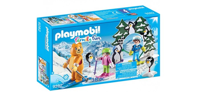 Amazon: Playmobil Moniteur de Ski avec Enfants 9282 à 10,99€