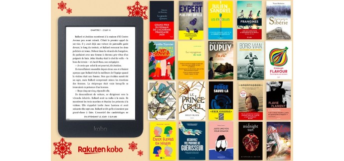 Hachette: Une liseuse Kobo Nia avec 20 ebooks à gagner