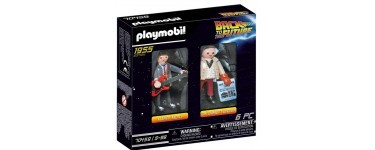 Amazon: Playmobil Back To The Future Marty Mcfly et Dr. Emmett Brown 70459 à 6,37€