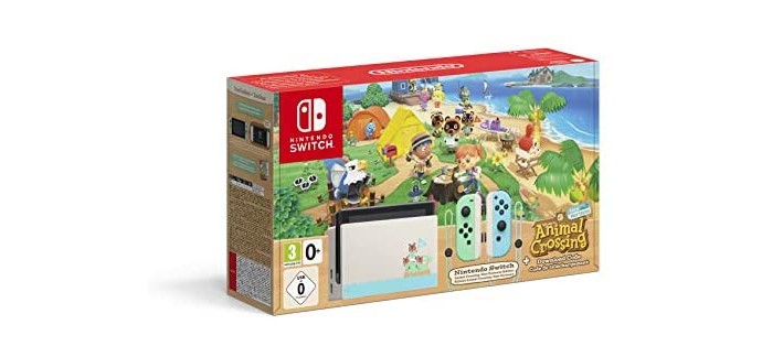 Amazon: Nintendo Switch Animal Crossing : New Horizons Edition à 339€
