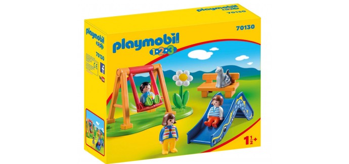 Amazon: Playmobil Parc de Jeux 70130 à 14,87€