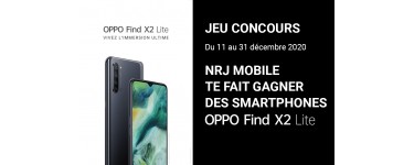 NRJ Mobile: 2 smartphones Oppo Find X2 Lite à gagner