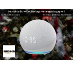 IDBOOX: Une enceinte connectée Amazon Echo Dot Horloge à gagner