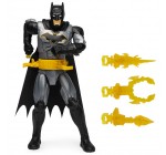 Amazon: Figurine articulée Batman deluxe DC Comics avec Accessoires, Effets Sonores et Lumineux à 22,87€