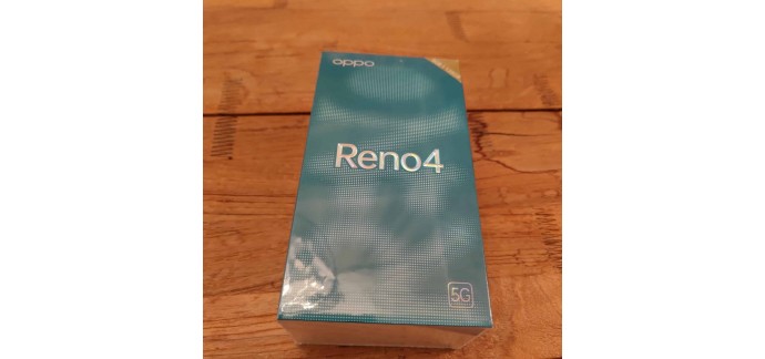 Site Geek: 1 smartphone Oppo Reno 4 5G à gagner