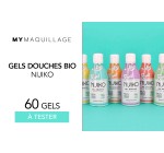 Mon Vanity Idéal: 60 gels douche Bio "Nijiko" de My maquillage à tester