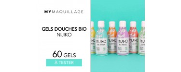Mon Vanity Idéal: 60 gels douche Bio "Nijiko" de My maquillage à tester