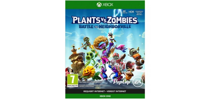 Amazon: Plants vs Zombies : La bataille de Neighborville pour Xbox One à 9,99€