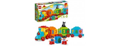 Amazon: Jeu de construction LEGO DUPLO Mes 1ers pas Le train des chiffres 10847 à 9,50€