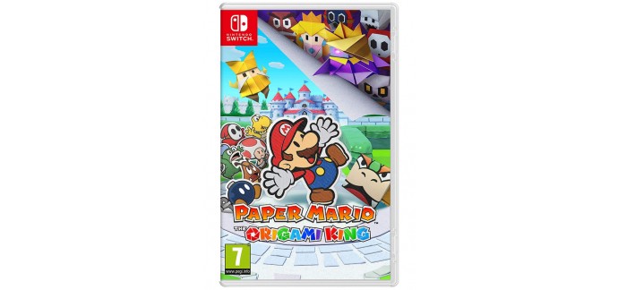 Cdiscount: Jeu Paper Mario : The Origami King sur Nintendo Switch à 9,99€