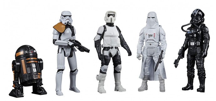 Amazon: Lot de 5 Figurines Empire Galactique Star Wars à 43,54€