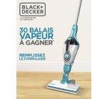 Black & Decker: 30 balais vapeur Black & Decker à gagner