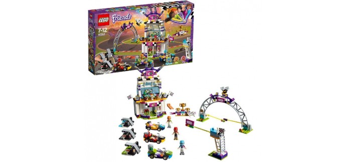 Amazon: Jeu de Construction LEGO Friends La grande course 41352 à 39,90€