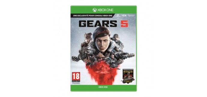 Amazon: Gears 5 sur Xbox One à 9,90€