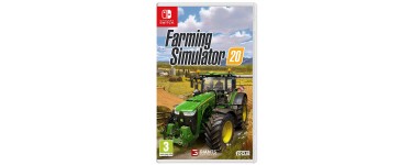 Amazon: Farming Simulator 20 pour Nintendo Switch à 17,90€