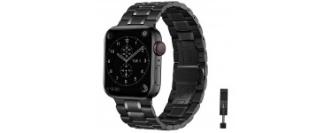 Amazon: Bracelet Apple Watch 44mm 42mm en acier inoxydable avec kit outil à 29,99€