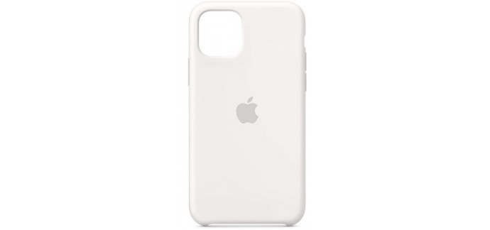 Amazon: Apple Coque en Silicone pour iPhone 11 Pro Blanc à 32,50€